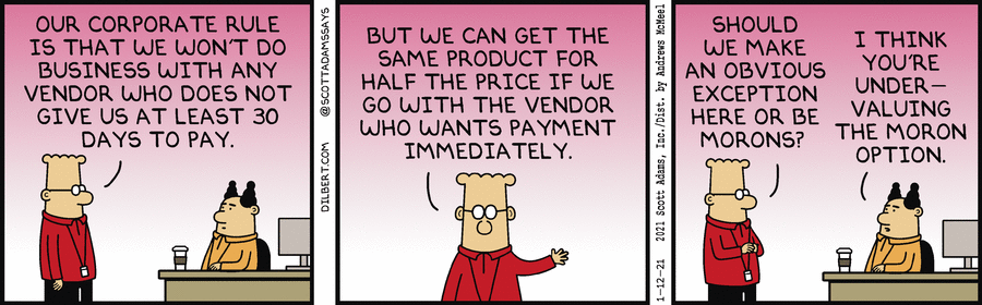 Dilbert Cartoon